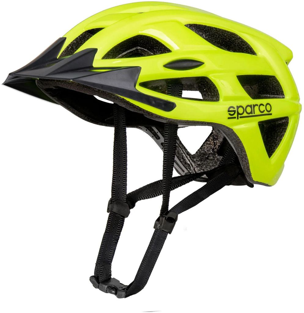 Fahrradhelm für Erwachsene Sparco S099116GF3L L Gelb