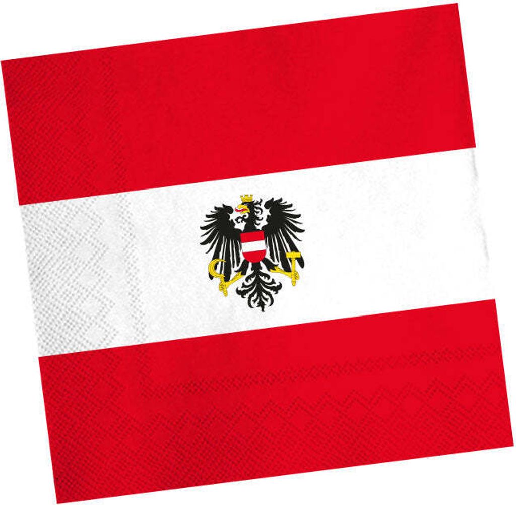 20 Österreich Servietten Wien 33cm