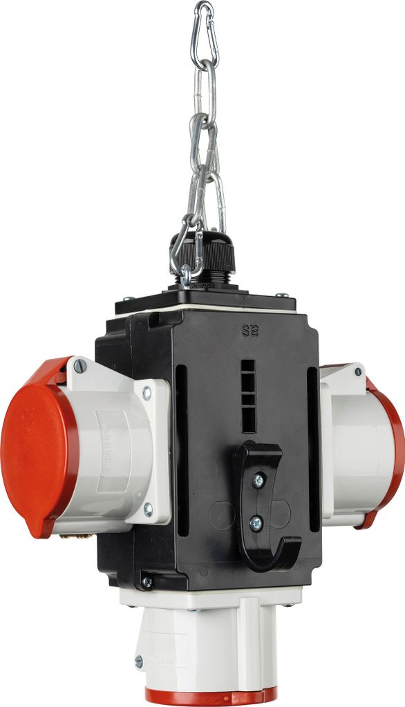 as-Schwabe MIXO Energiewürfel Hänge-Verteiler CEE 400V 32A Produktbild 