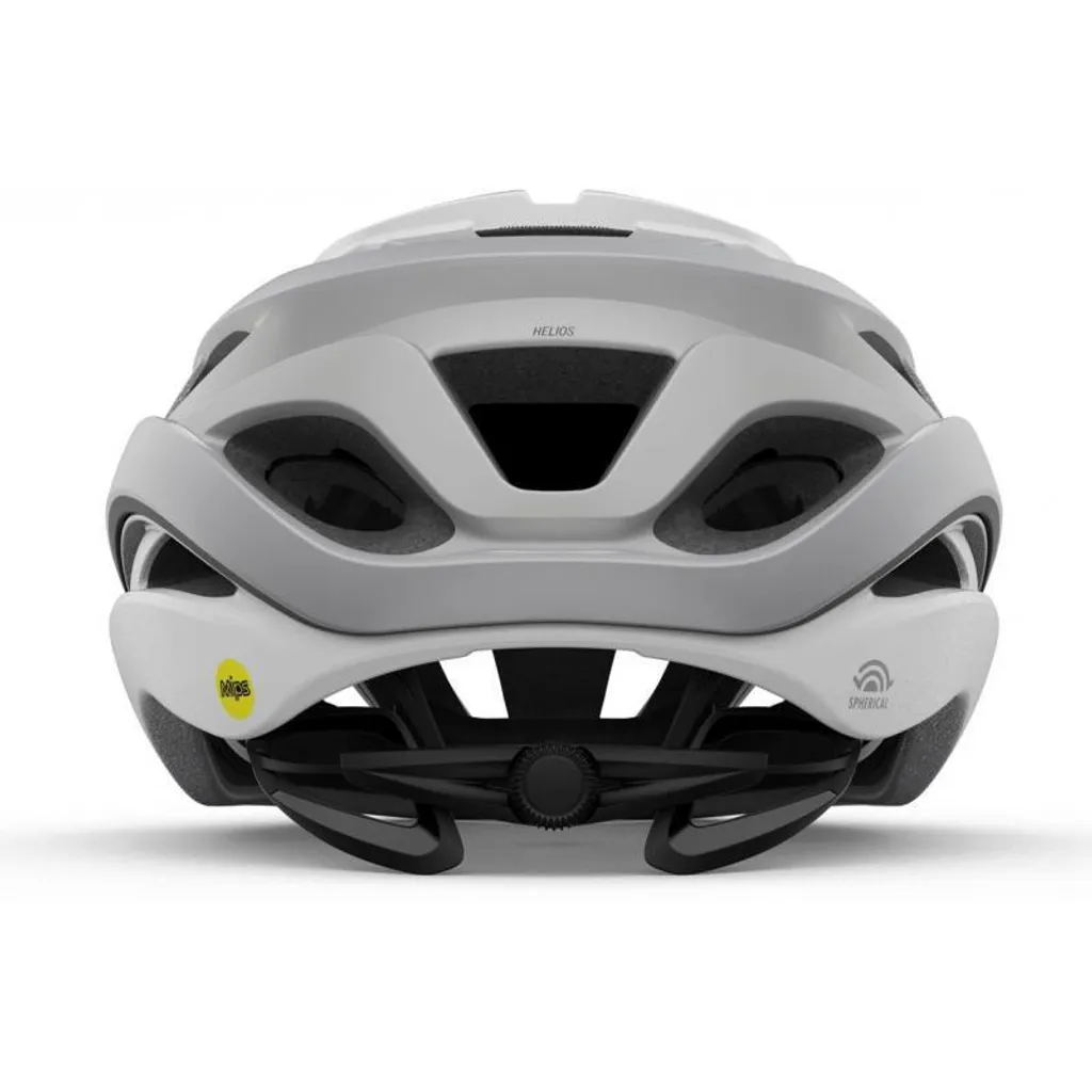 Casque Giro Helios Spherical Blanc Argenté Mat Taille M pour Cyclisme - 8
