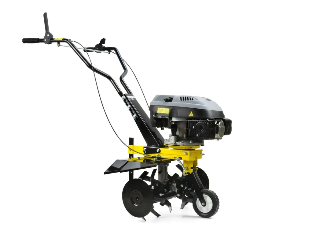 Motoculteur pour Potager et Pelouse 56 cm - Idéal pour Retourner la Terre