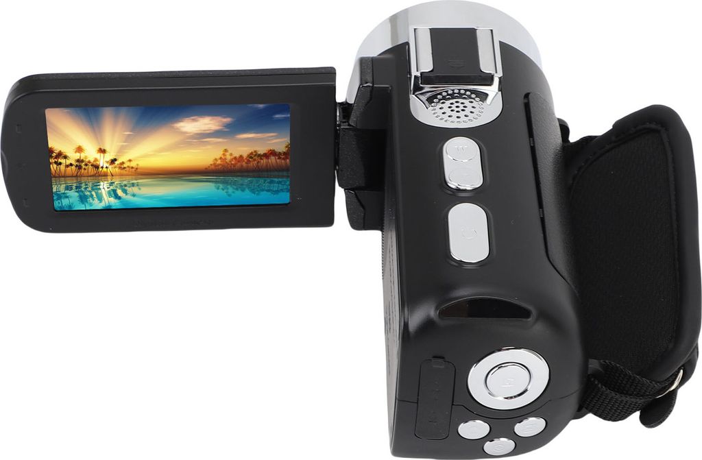 4K Videokamera 64MP Mehrere Filter 3 Zoll Flip Display LED Fill Light WiFi Digitalkamera Rekorder für Fotografie