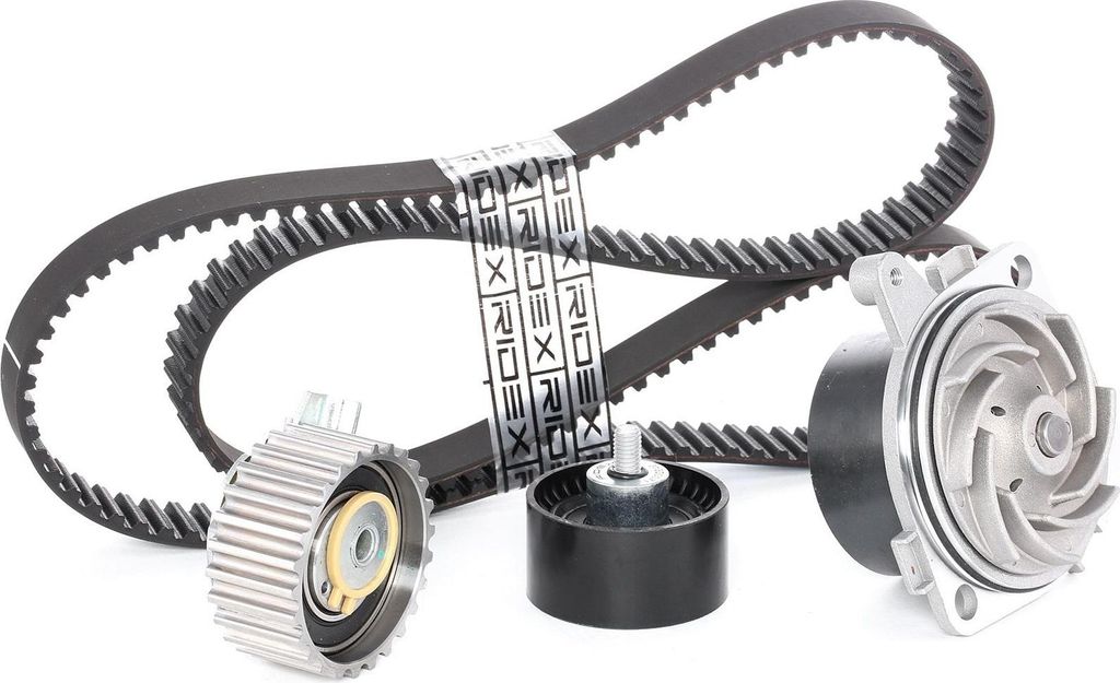 RIDEX 3096W0115 Zahnriemensatz + Wasserpumpe für ALFA ROMEO 147 (937) 156 (932) 156 Sportwagon (932) 145 (930) 146 (930)