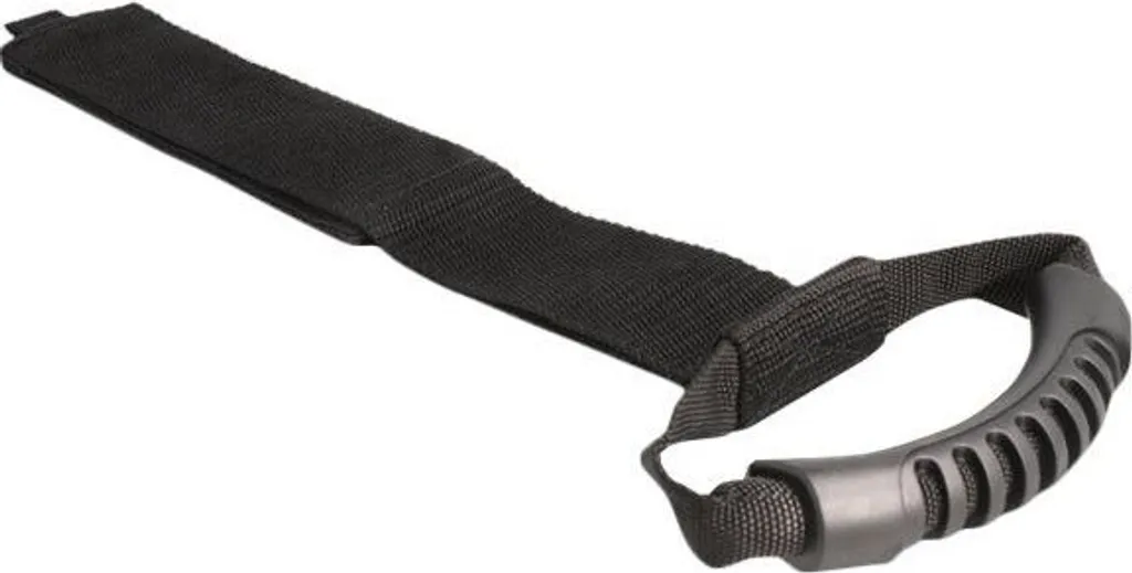 Sangle de transport universelle à velcro 710 x 50 mm robuste en noir