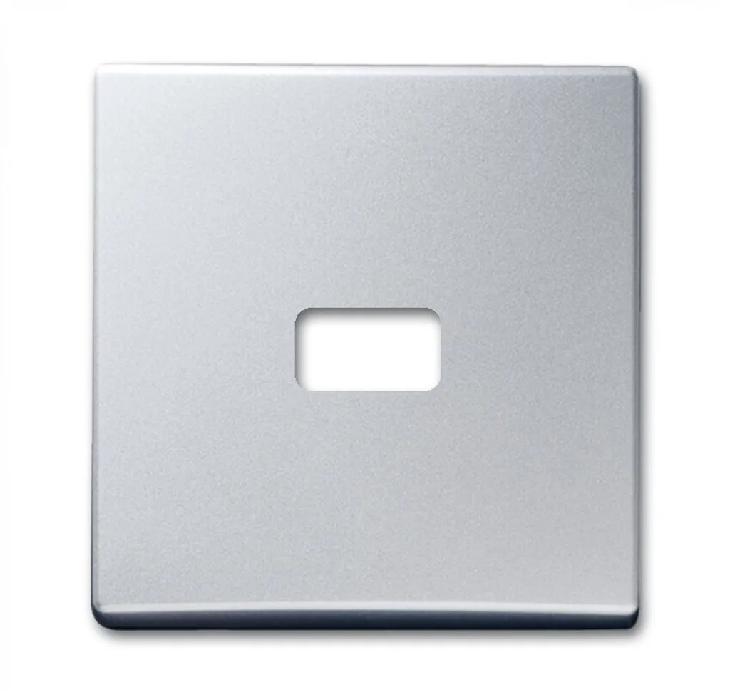 Enjoliveur Argent Métallisé Busch-Jaeger 2120-33 pour Sortie Câble