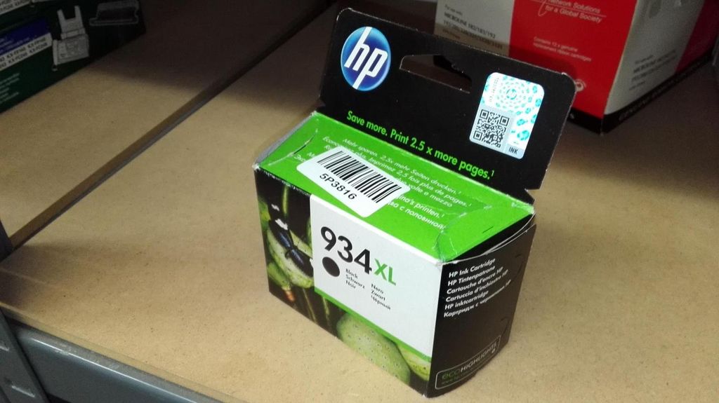 HP 934 XL Druckerpatrone schwarz (C2P23AE) Produktbild 