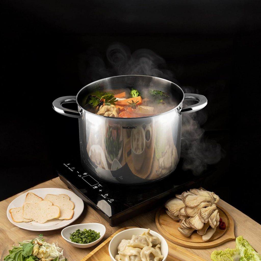 Wecook! Kochtopf Edelstahl - Geeignet für Induktion - Ø 16 cm