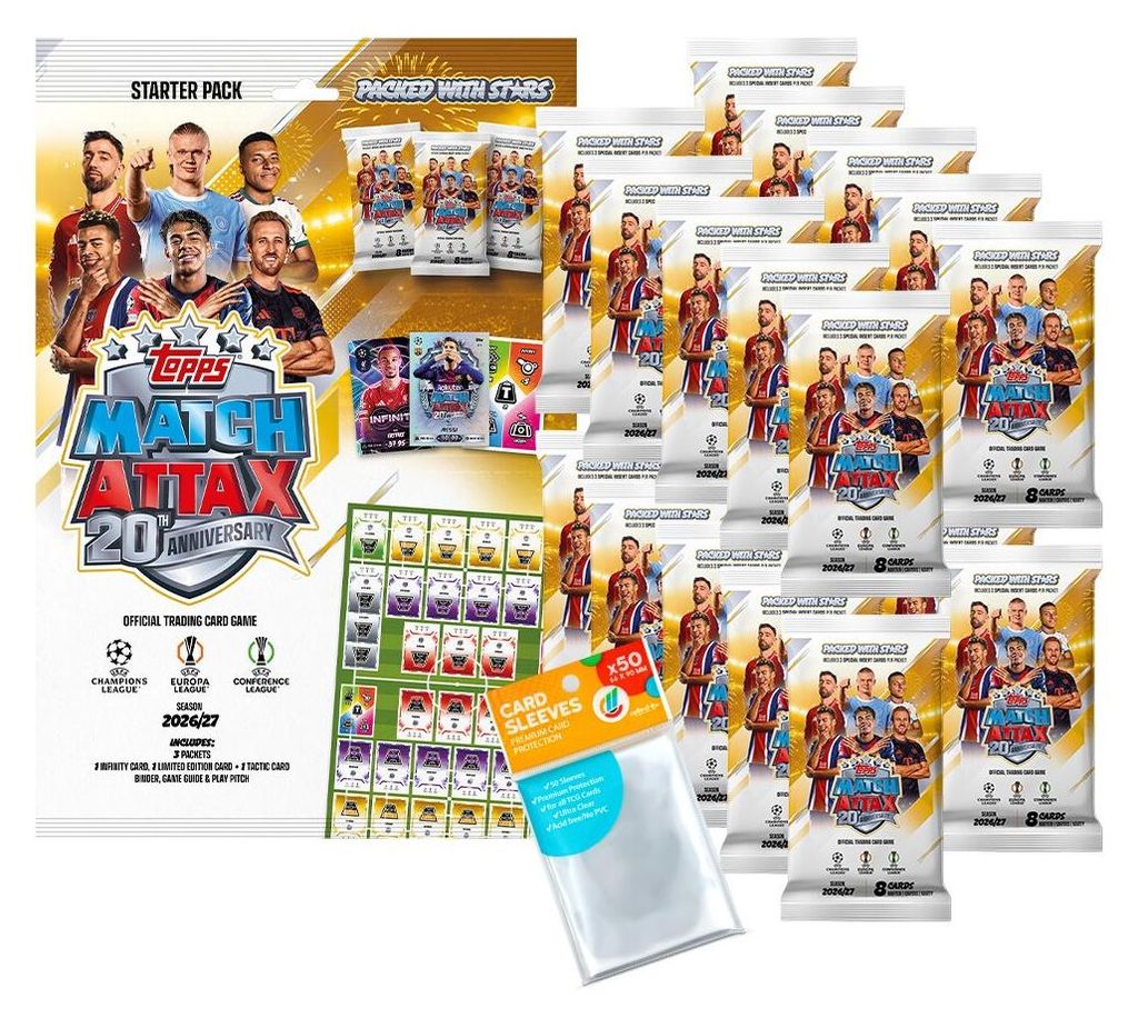 Sada karet UCC Match Attax Champions League 2026/27 – 1 Obrázek produktu 