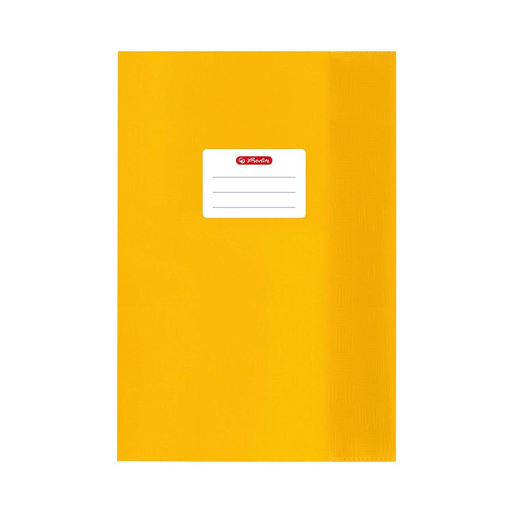 herlitz Heftschoner DIN A5, gepr„gt (Bast), PP, gelb Image du produit 