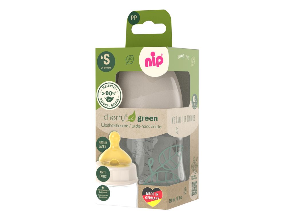Nip PP-Flasche Cherry Green 150 ml Produktbild 