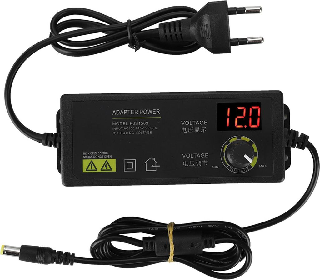 Motorgeschwindigkeitsregelung, hocheffizientes 3–12 V, einstellbares Netzteil-Spannungsdesign für die meisten Menschen, LCD-Monitore, LED-Streif...