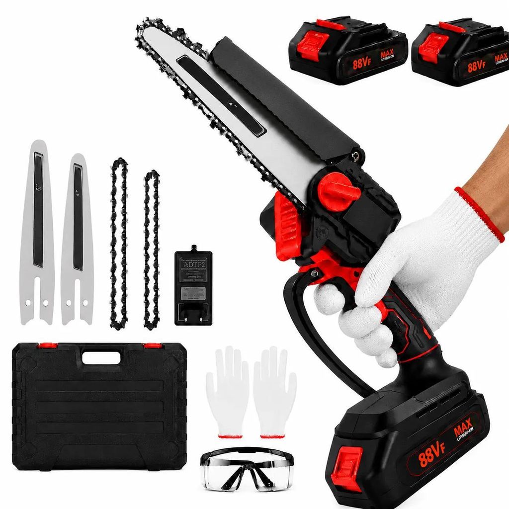 4/6" Zoll Akku-Kettensäge,Baumsäge,2in1 Handsäge mit 2 Produktbild 
