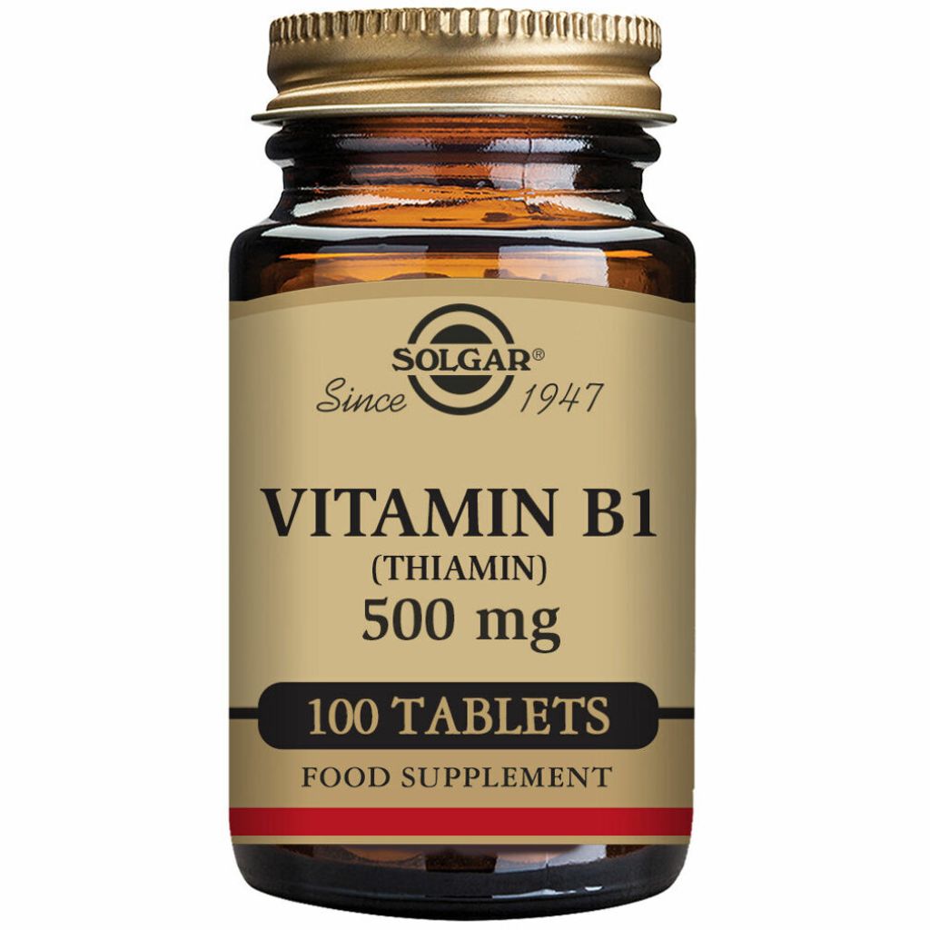 Vitamina B1 (tiamina) Solgar 500 mg (100 compresse) Immagine del prodotto 