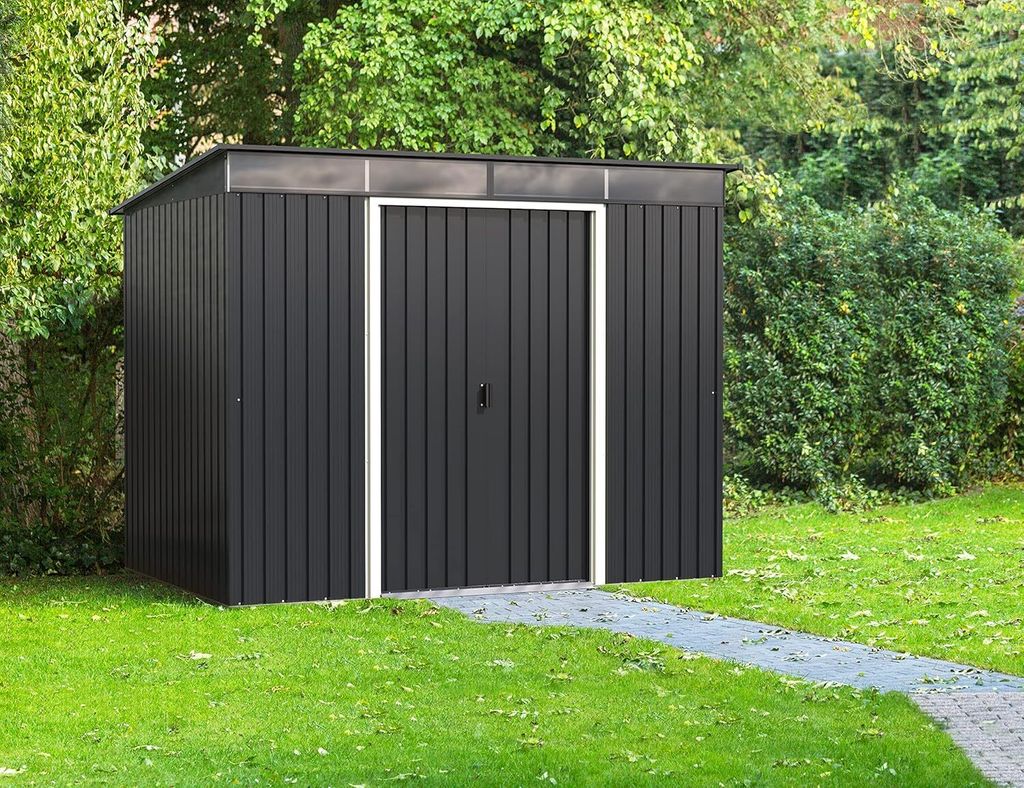 Kovový zahradní přístřešek Top Shed Pent Skylight 8x6 Obrázek produktu 5