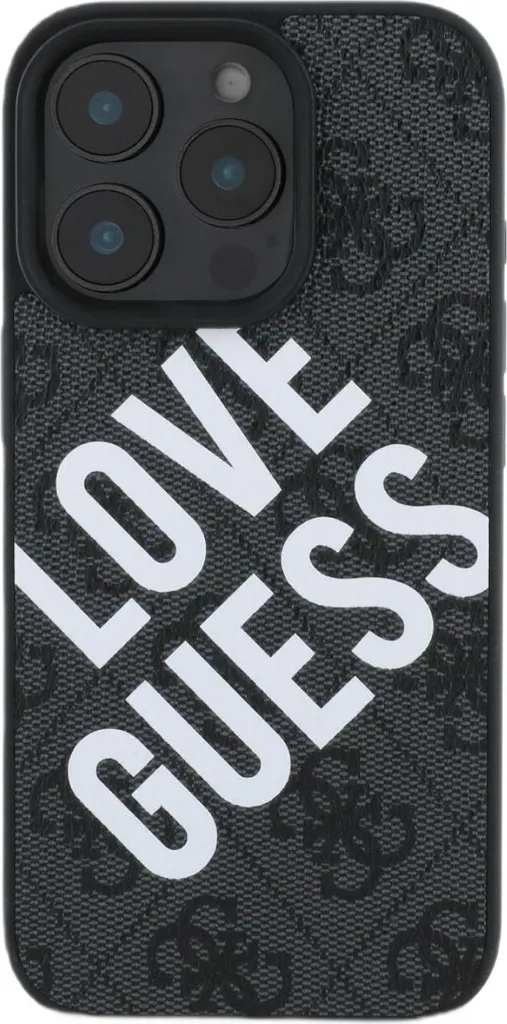 Protection iPhone 16 Pro Guess MagSafe Noire pour Usage Quotidien Chic