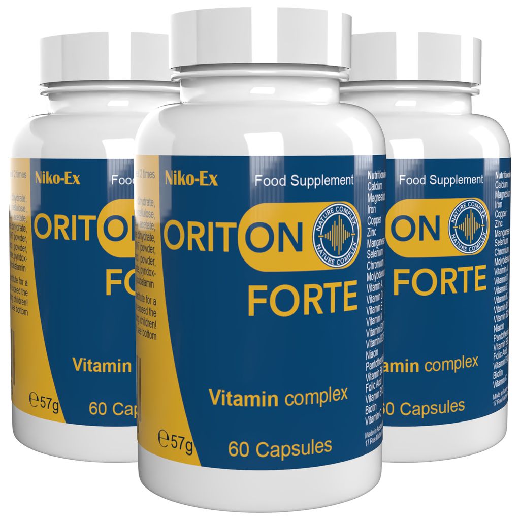 Oriton Forte - 180 Kapslí, Balení po 3 kusech Obrázek produktu 