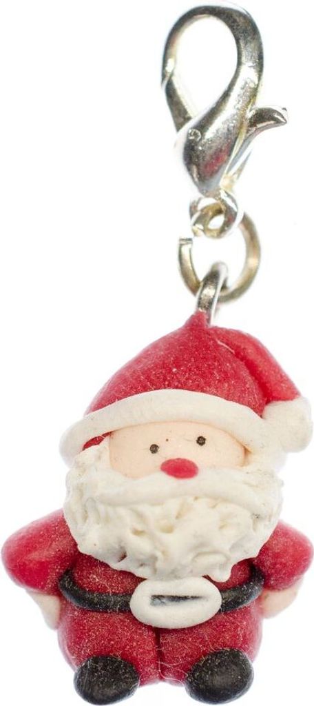 Weihnachtsmann Charm Anhänger Miniblings Weihnachten Nikolaus Santa Claus