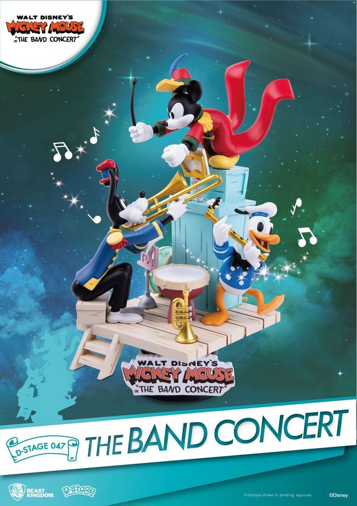 Abbildung disney mickey und Freunde die Band Konzert