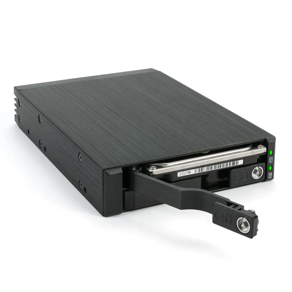 Fantec MR-25DUAL Portaoggetti Mobile 2x 2,5" SATA/SAS Hot-Swap