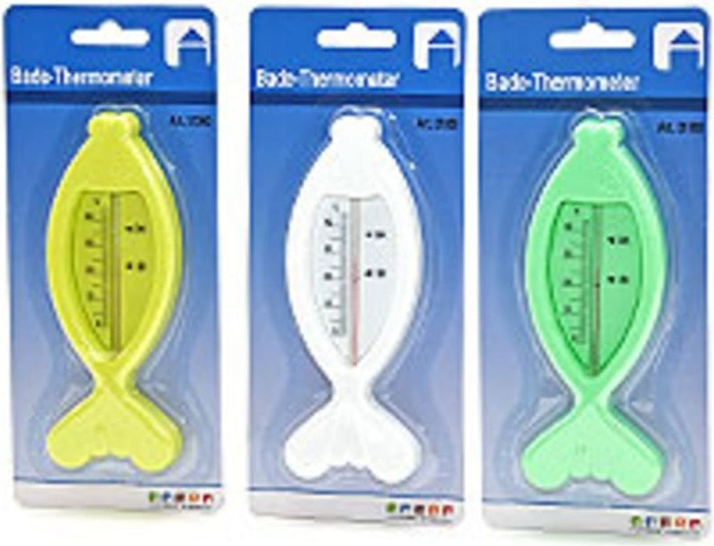Thermomètre de bain en forme de poisson 1 pc Image du produit 
