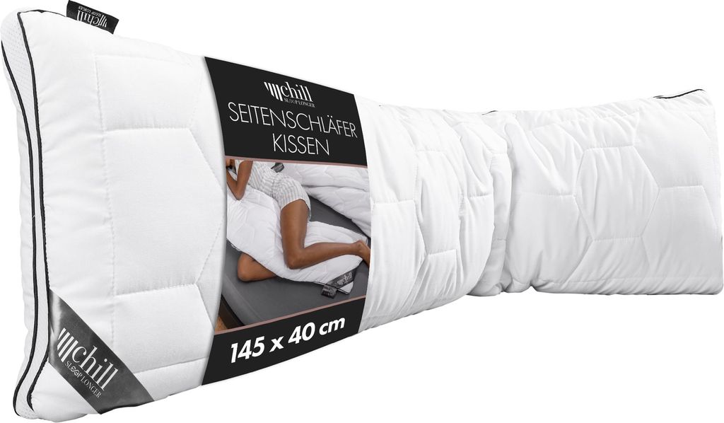 chill SLEEPLONGER Seitenschläferkissen 40x145 cm Produktbild 
