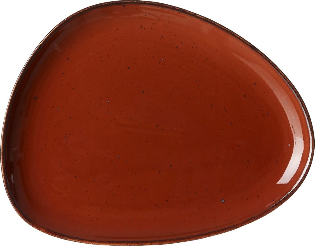 Ritzenhoff Speiseteller Serie 'taste' 31 x 24 cm Petrol Porzellan