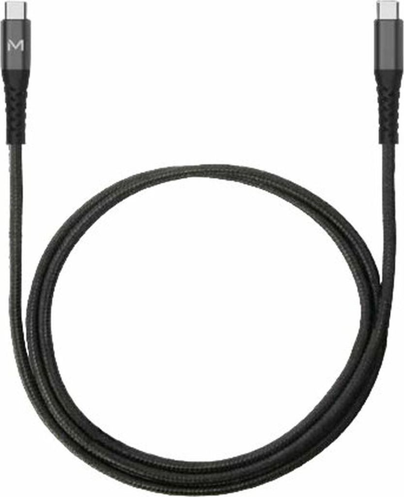 Mobilis 001342, 1 m, USB C, USB C, Schwarz