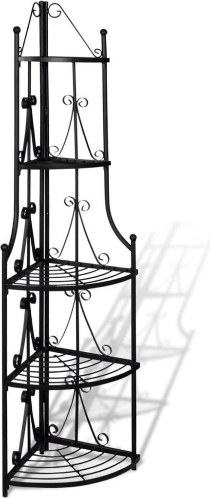 vidaXL Pflanzentreppe Blumenregal Standregal Eckregal Produktbild 