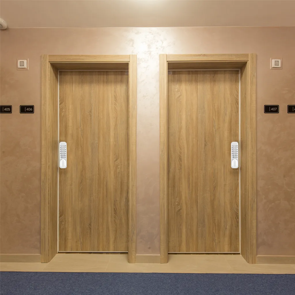 Serrure de porte de chambre à code pour accès privé et bureau à domicile - 7
