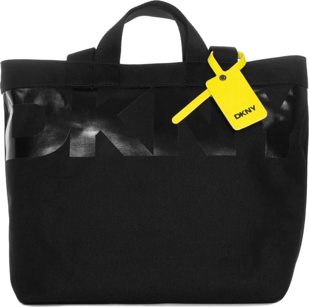 Borsa DKNY R51AGJ48KVZ Bryant Dome: Eleganza in Pelle Saffiano Nera