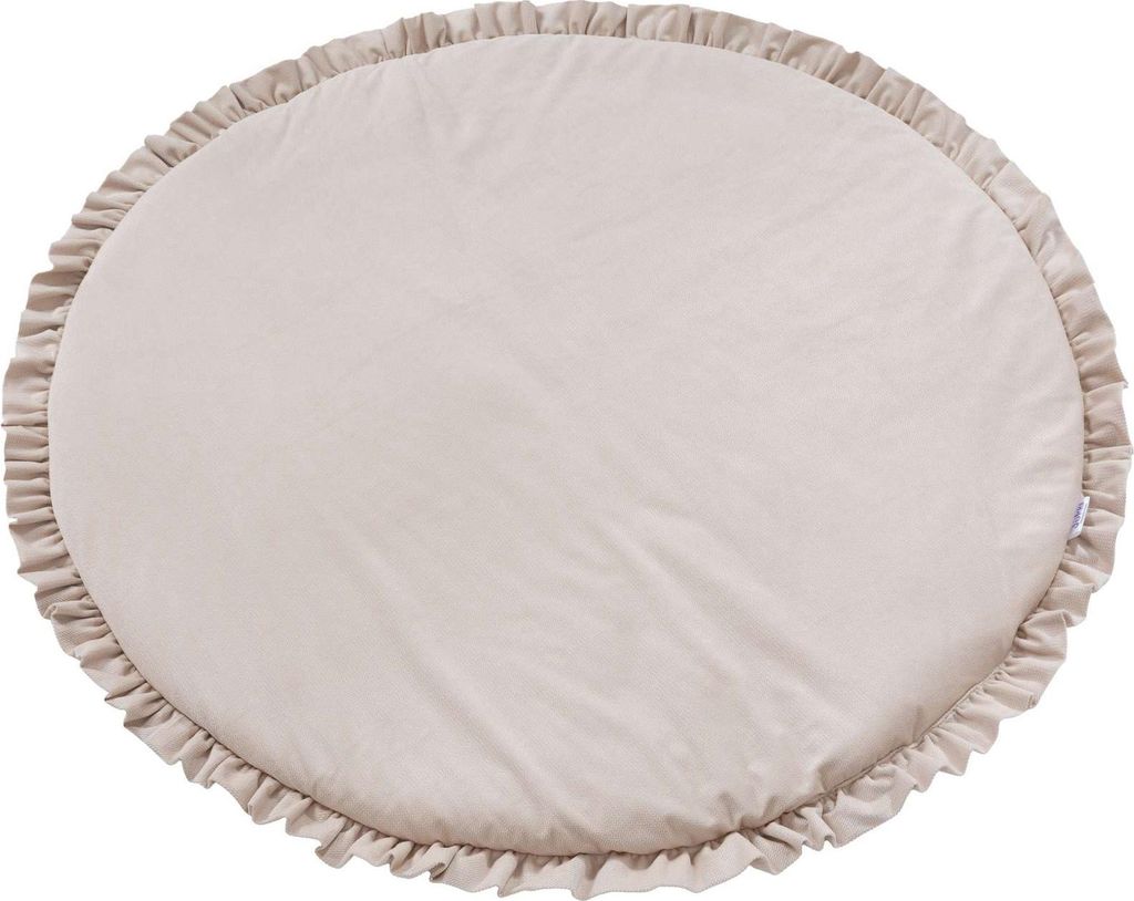 Jukki Krabbeldecke rund Ø 90 cm – gepolsterte Spielmatte – Produktbild 