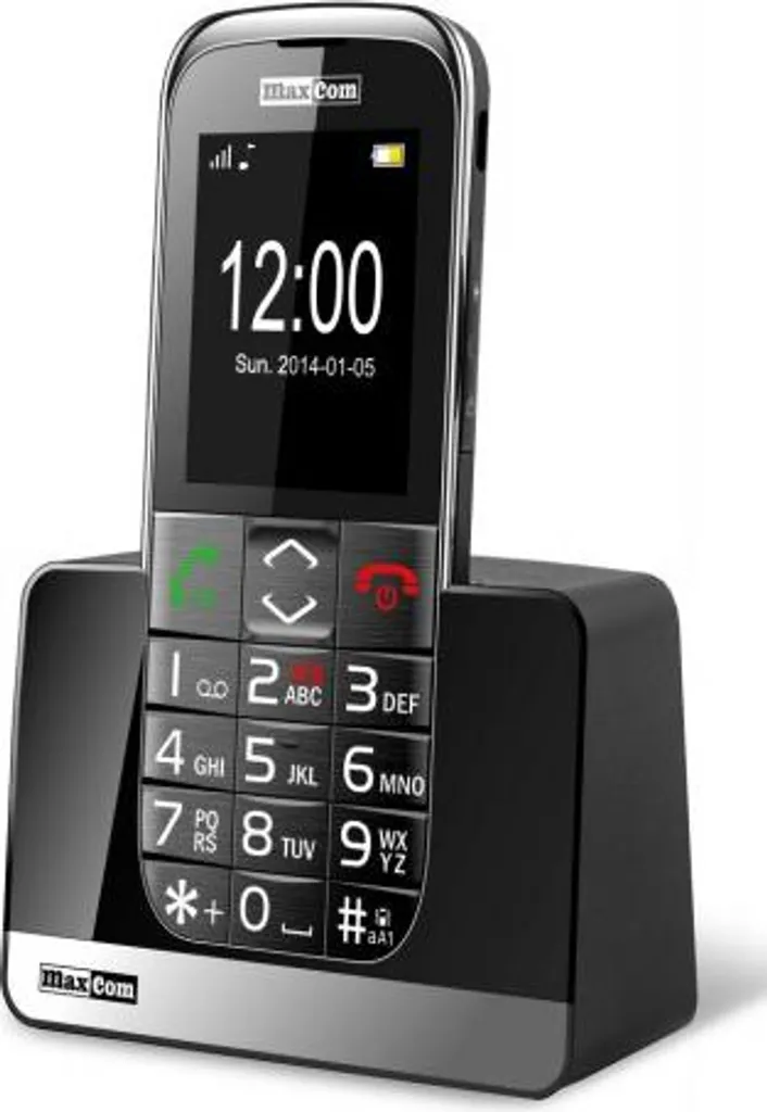 Téléphone portable Maxcom MM720 pour téléphoner simplement en noir - 14