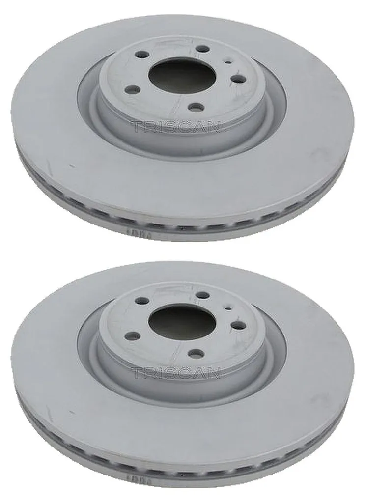 Jeu de Disques de Frein Avant 324mm pour Audi A4 B8 et Q5 SUV Triscan