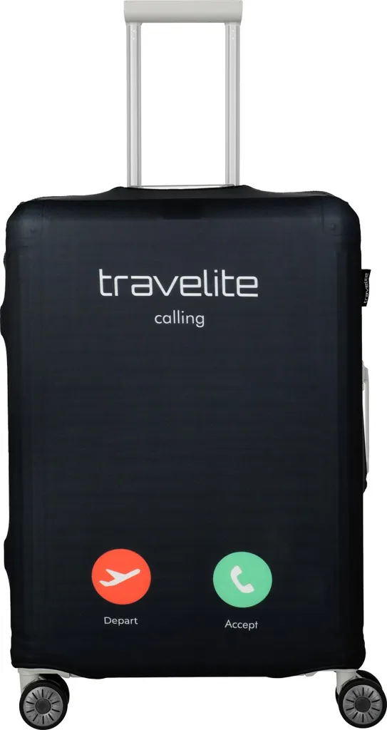 Custodia Valigia Travelite Calling Nero - Protezione Pull-Over Lavabile - 1
