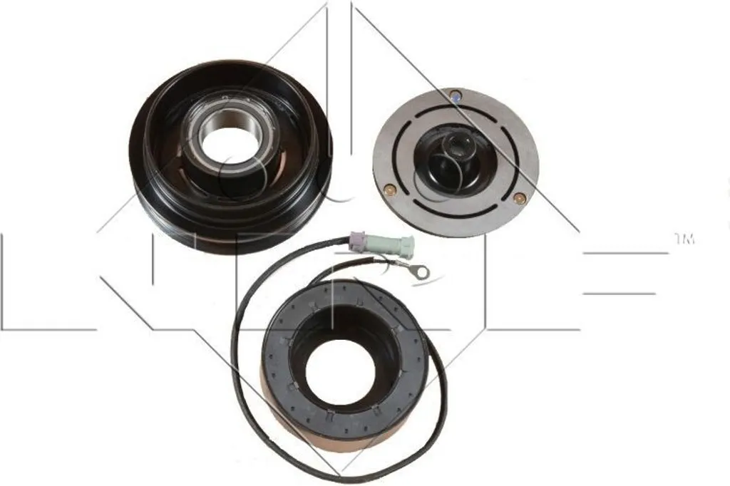 Réparer clim Audi et Passat avec la bobine magnétique NRF 380008