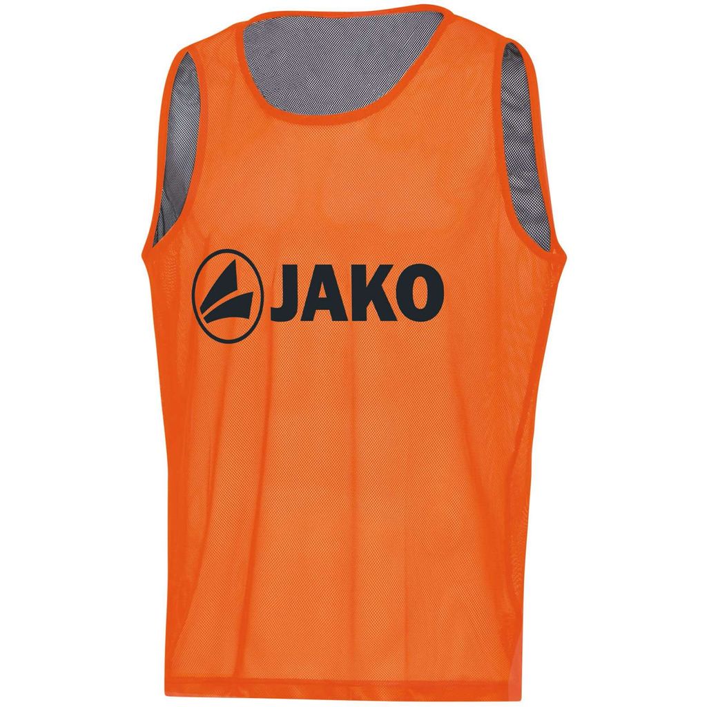 Jako Kennzeichnungshemd Reverse - Neonorange / Steingrau