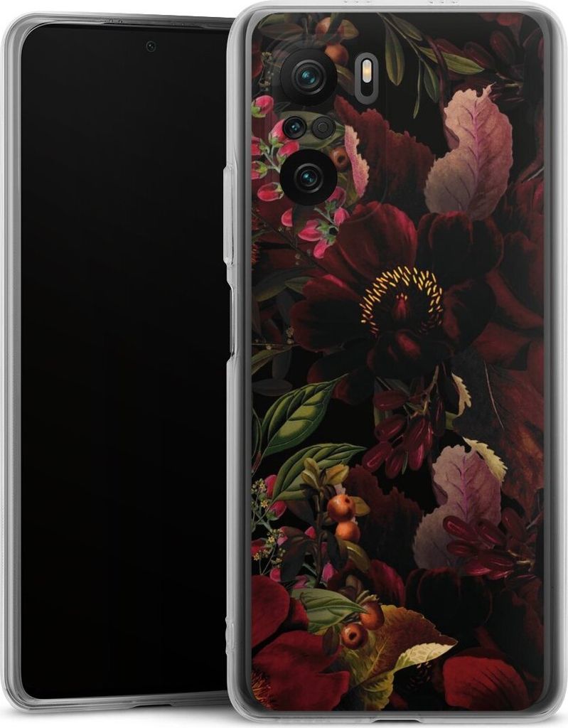 DeinDesign Handyhülle für Xiaomi Poco F3 Silikon Hülle Case Smartphone Schutzhülle Blumen Utart Wiese