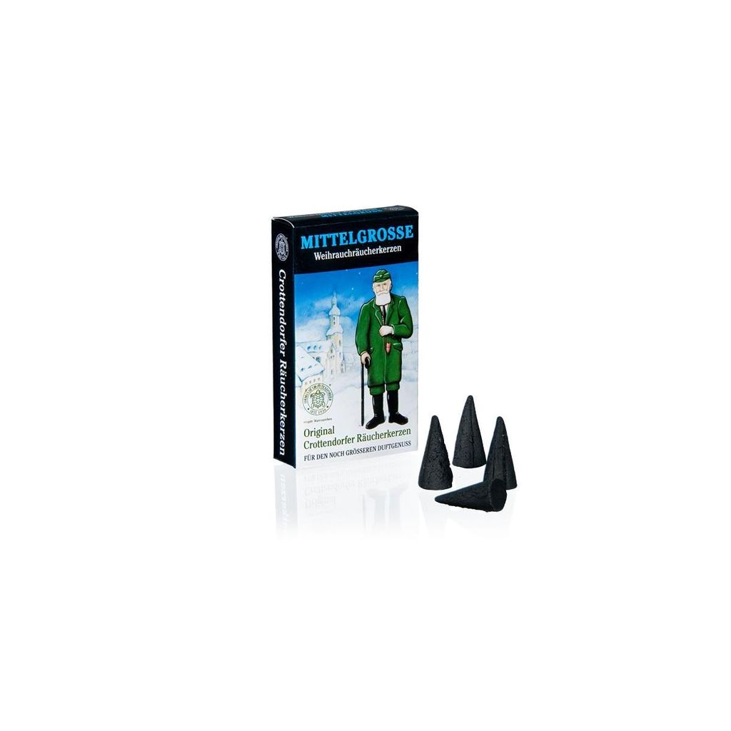 1033 - Räucherkerzen Weihnachtlicher Weihrauch mittelgroß L, 20 Stück