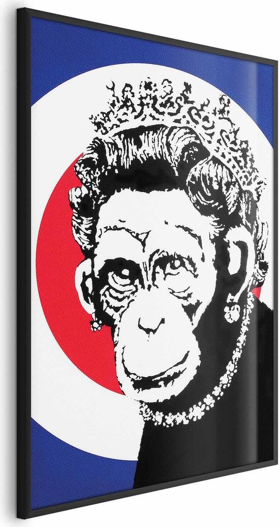 Posterpapier Poster - Monkey Queen 29.7x42 cm Streetart g-C-0150-ao-a