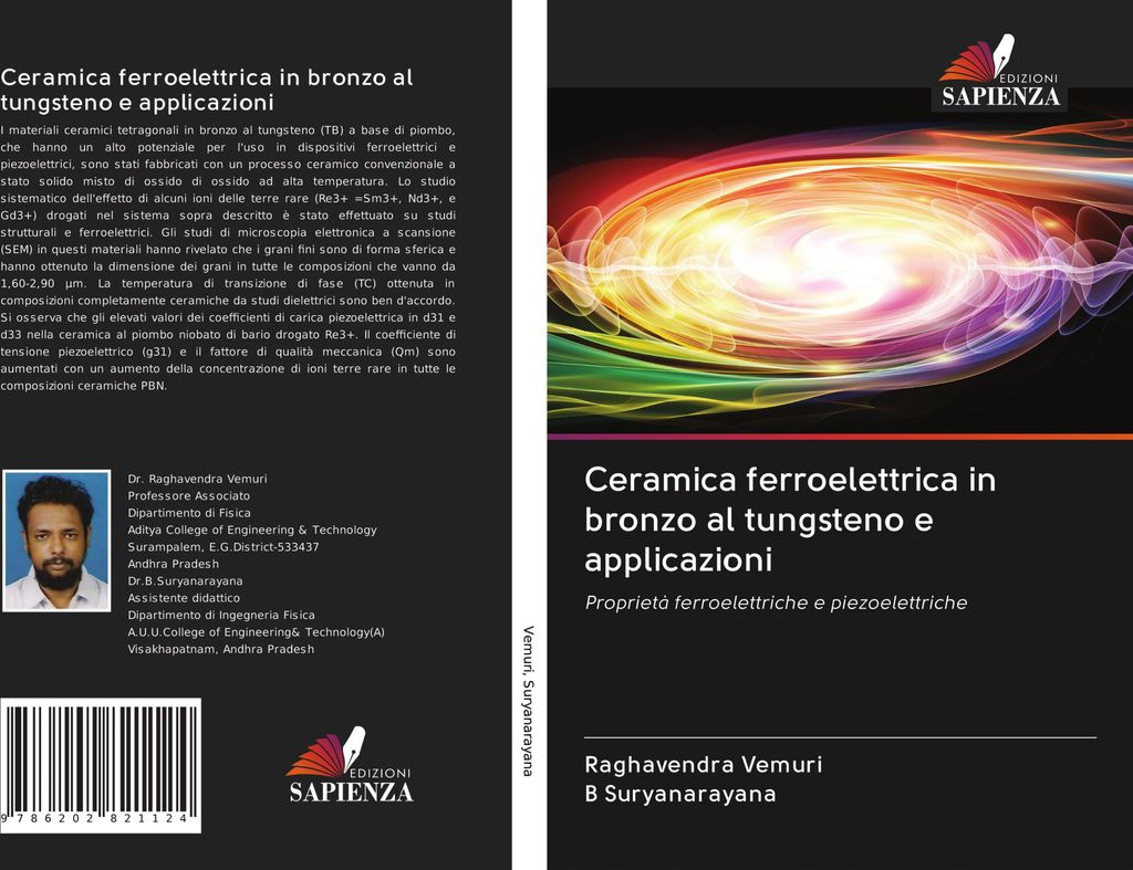 Ceramica ferroelettrica in bronzo al tungsteno e applicazioni