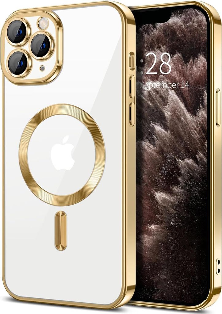 Magnetische Klar Hülle für iPhone 11 Pro Max, Kompatibel Produktbild 