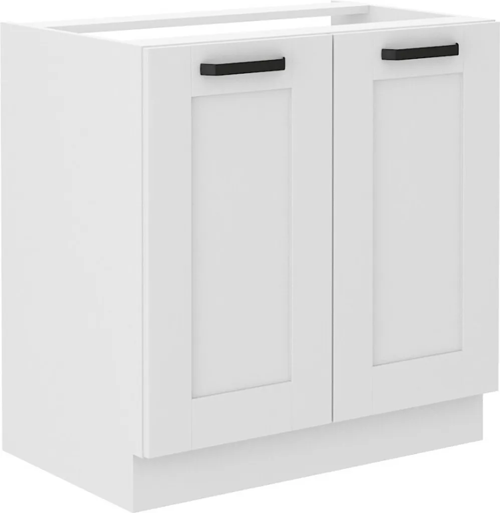 Mobile Base Lavello 80cm LAILI Bianco: Arredo Cucina Moderno e Funzionale