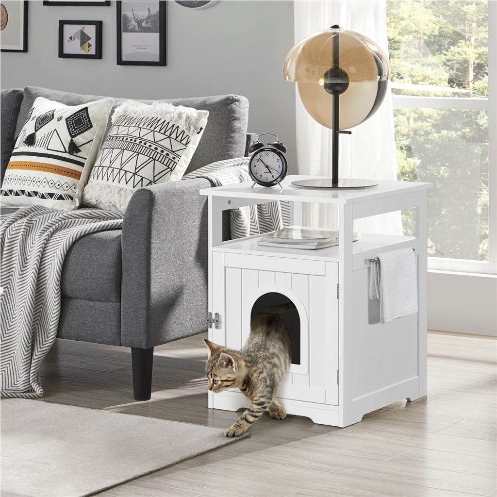 Yaheetech Katzenschrank für katzentoilette, Katzenhaus, Produktbild 3