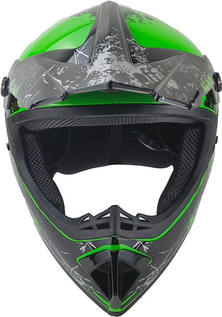 Crosshelm Racing grün Größe XS Motocrosshelme | Kaufland.de