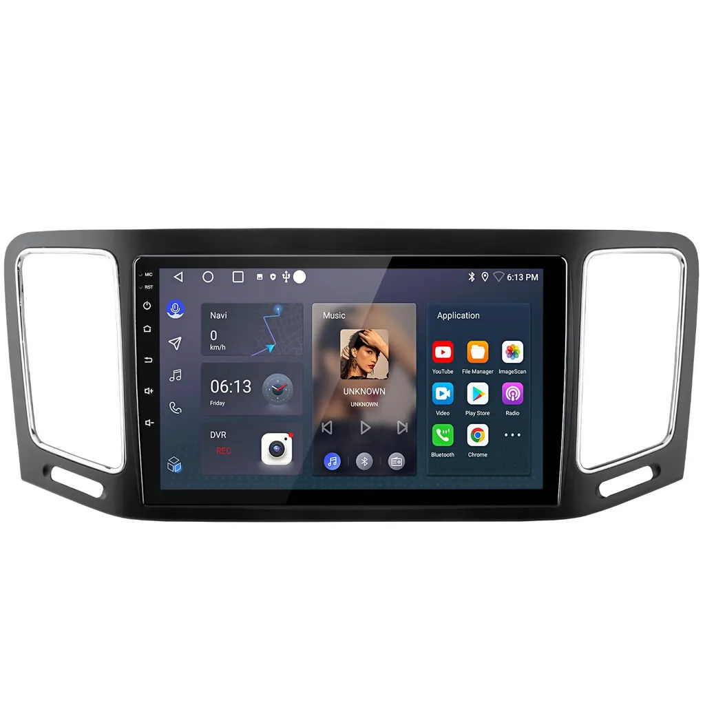 Autoradio Carplay Android 15 pour VW Sharan 7N 2012-2018 GPS 2+32 Go