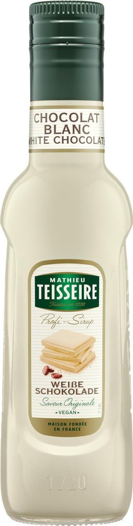 Mathieu Teisseire Getränke-Sirup Weisse Schokolade 0,25L Produktbild 
