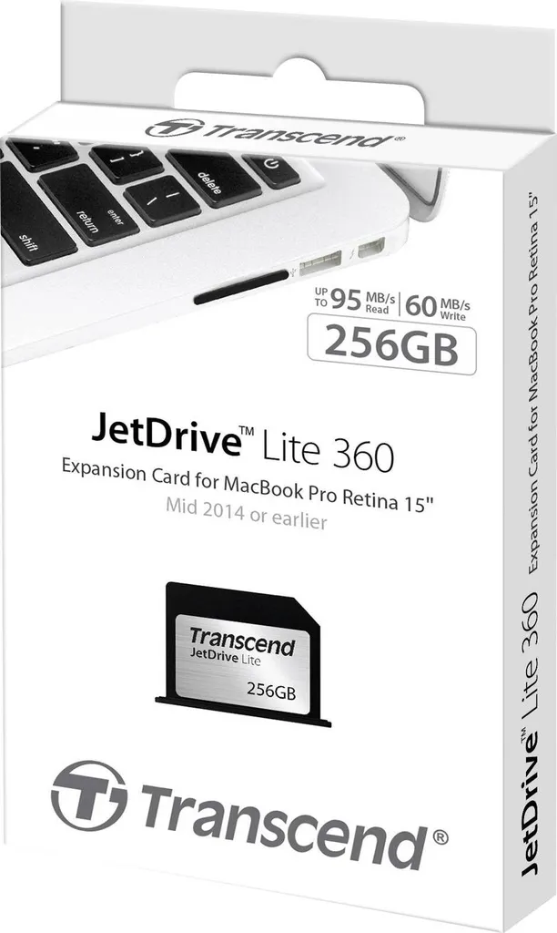 Transcend JetDrive Lite 360 256 Go : Stockage robuste et ultra rapide - 2