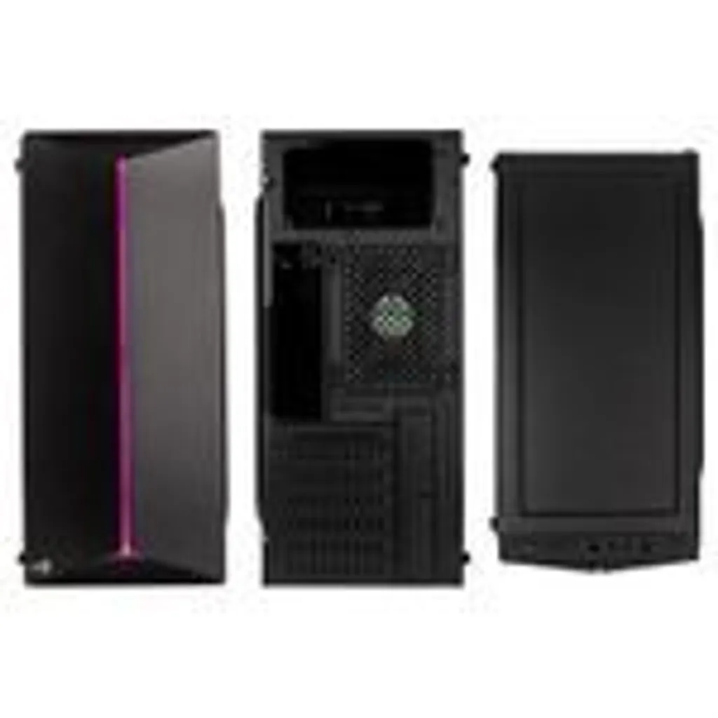 Boîtier PC Aerocool Split Midi Tower Noir avec Ruban LED RGB Stylé - 13