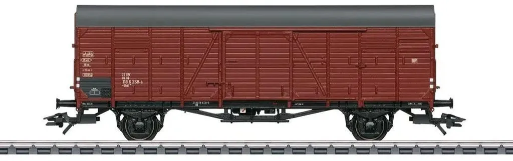 Wagon de marchandises Gbkl 238 DB avec détails haute précision Époque IV