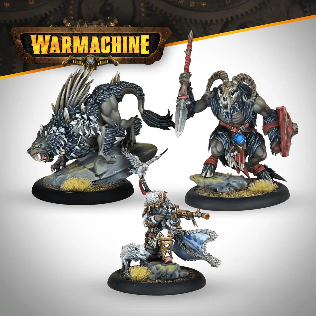 Warmachine Khador Old Umbrey Pack Victoire Tactique Galina 3 Figurines